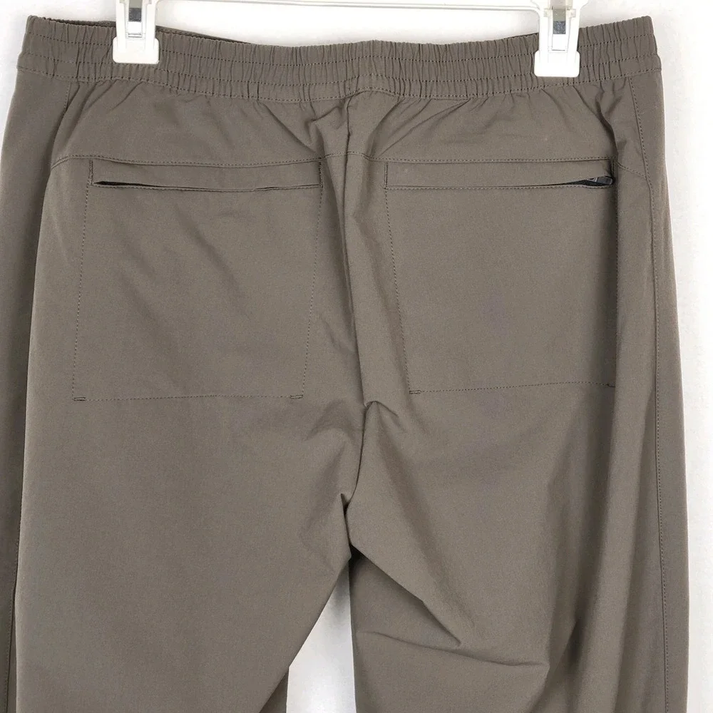 Orvis Women's Jogger Pants M Pull On Cord Hem Outdoor Hiking Tech Minimalist